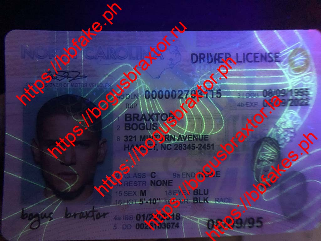 North Carolina Fake ID - Image 2