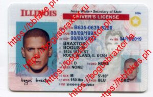Bogus Braxtor Fake ID - Illinois Fake ID
