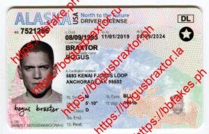 Bogus Braxtor Fake ID - Alaska Fake ID
